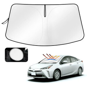 Cartist �g���^ �v���E�X �t�����g�T���V�F�[�h PRIUS 50�n �t�����g�K���X �T���V�F�[�h �V�F�[�h�J�[�e�� �}���`�T���V�F�[�h 4��� ZVW50 ZVW51 ZVW55 2015�N-2023�N �Ռ� �V�F�[�h ���悯 �Ԏ��p UV