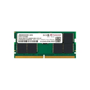 gZhWp m[gPCp PC5-38400(DDR5 4800) 32GB 1.1V 262pin SO-DIMM 2Rx8 (2Gx8)x16 CL40 JM4800ASE-32G