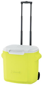 Coleman(コールマン) ホイールクーラー/28QT(ライムイエロー) 26L 保冷力約2日 キャリー キャンプ アウトドア 釣り お花見 部活 強力保冷 頑丈 暑さ対策