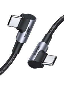 UGREEN �yL���^�z USB C �P�[�u�� Type-c L�� 60W/3A PD3.0�}���[�d C to C �i�C�����҂� iphone17/16/15�V���[�Y/Mac Book/iPad/Galaxy/Google/Switch/�h���[����USB