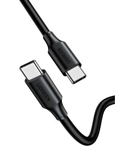 UGREEN USB Type C �P�[�u�� USB C to USB C �yPD 100W/5A ���}���[�d�z �^�C�vC �P�[�u��E-Marker�`�b�v���� 480Mbps�f�[�^�]�� iPhone15/Galaxy S24/Mac Book/iPad