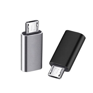 }CNUSBϊA_v^[ ^CvC Micro USB ϊA_v^ 2 Type C X to Micro USB IX ϊRlN^ [dƃf[^] GalaxyANexusAXperiaAHUAWEIMicro USBݔΉ i
