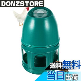 【送料無料】S.fields.inc 鳥給水器 鳥の水飲み器 水入れ 鶏 ひよこ 鳩 ニワトリ アヒル 家禽 家畜 プラスチック (3L)