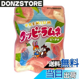 【送料無料】カクダイ製菓 プレミアムクッピーラムネピーチ味 30gx10袋