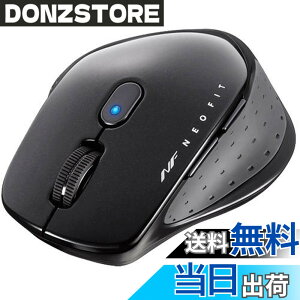 �y���������z�o�b�t�@���[ BSMBW510MBK ���� BlueLED 5�{�^�� �l�I�t�B�b�g�}�E�X M �u���b�N
