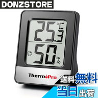 【送料無料】ThermoProサーモプロ 湿度計 温度計 温湿度計デジタル 室内 大画面 見やすい 顔マーク 壁掛…