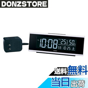 �y���������z�Z�C�R�[�N���b�N(Seiko Clock) �u�����v �ڊo�܂����v �d�g �f�W�^�� �𗬎� �J���[�t�� �V���[�YC3 �� �{�̃T�C�Y:6.3x17.4x4.6cm DL307W