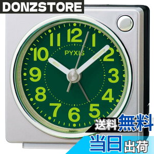 �y���������z�Z�C�R�[�N���b�N(Seiko Clock) �ڊo�܂����v �u�����v �A�i���O �W������������ ��F���^���b�N 65x64x38mm PYXIS �s�N�V�X NR450S