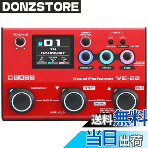 �y���������zBOSS �{�X VE-22 Vocal Performer �{�[�J���G�t�F�N�^�[