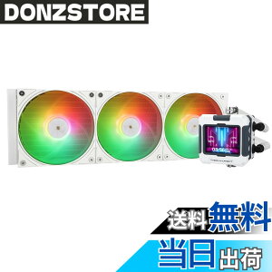 �y���������zThermalright FW 360�z���C�gARGB CPU�E�H�[�^�[�N�[���[�A2000RPM��3��PWM�t�@���A320 * 240�𑜓x��IPS LCD�X�N���[���A�t��CPU�N�[���[�AAMD�pCPU PC Aio�N�[���[:AM4 / AM5 / Intel LGA1700