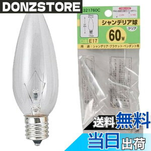 �y���������z�y10�Z�b�g�z���U�� �V�����f���A�� �N���A 60W ����E17 C321760C