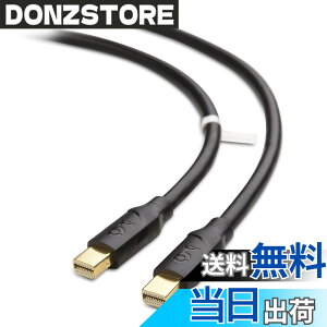 �y���������zCable Matters 4K Mini DisplayPort �P�[�u�� - 2m�AMini DP�P�[�u���A�~�j�f�B�X�v���C�|�[�g�A[iMac�ɔ�Ή�/Target Display Mode�ɔ�Ή�]�A�����b�L�R�l�N�^���ځA�u���b�N