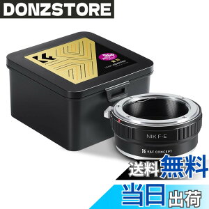 �y���������zK&F CONCEPT �}�E���g�A�_�v�^�[ Nikon�Ή� �j�R���Ή� F�}�E���g�����Y AI�����Y �\�j�[�Ή��Ή� E�}�E���g NEX�J���� �����p �ϊ� �����Y�A�_�v�^�[ NIK-NEX a6700 a7CII ZV-E10 �����x ����