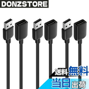 �y���������zCable Matters 3�{�Z�b�g USB �����P�[�u�� - 0.9m�A�����R�[�h USB 2.0�A 480Mbps�f�[�^�]���AUSBA�I�X - ���X ���s�[�^�[�A�u���b�N