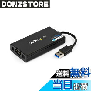 �y���������zStarTech.com USB 3.0�Ή�HDMI�f�B�X�v���C�A�_�v�^/4K30Hz�Ή�/USB Type-A�ڑ�/DisplayLink�F��/Mac & Windows �Ή� USB32HD4K