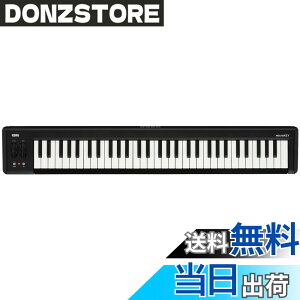 �y���������zKORG �i�R���O�j MIDI �L�[�{�[�h �R���g���[���[ USB �p�X�p���[ DTM �v���O�C���t�� microKEY2 �i�}�C�N���L�[�j 61����