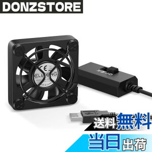 �y���������zELUTENG ���^�t�@�� 4cm �É� USB��@ ���^ ���ʒ��߉� ������ 5V USB �t�@�� ��p ���N�[���[ 7���H�� PC ��p �ȃG�l �p�\�R�� PS4 PS3 �Q�[���@ ���[�^�[ TV Box �N�[�����O�ɑΉ�
