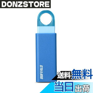 �y���������z�o�b�t�@���[ BUFFALO �m�b�N�X���C�h USB3.1(Gen1) USB�������[ 16GB �u���[ RUF3-KS16GA-BL