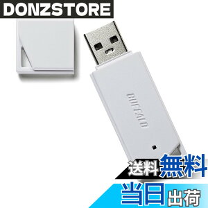 �y���������z�o�b�t�@���[ BUFFALO USB2.0 �ǂ�����USB�������[ 16GB �z���C�g RUF2-KR16GA-WH