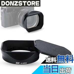 �y���������zJJC ���^�� �����` �����Y�t�[�h + �t�[�h�L���b�v Fujinon XF 23mm F1.4 R & XF 56mm F1.2 R (APD) �����Y �p LH-XF23 �݊� X-T4 X-T200 X-A7 X-Pro3 X-Pro2 X-T3 X-T2 X-T1 X-T30 X-T20 X-T10 �ɑΉ�