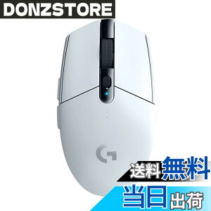 �y���������zLogicool G �Q�[�~���O�}�E�X G304 LIGHTSPEED ���C�����X �Q�[�~���O �}�E�X G304rWH �y�� 99g HERO 12K�Z���T�[ 6�v���O�����{�^�� 250���ԘA���g�p�\ �z���C�g PC windows mac �������K�i �y