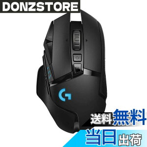 �y���������zLogicool G �Q�[�~���O�}�E�X G502WL LIGHTSPEED ���C�����X �Q�[�~���O �}�E�X HERO 25K �Z���T�[ LIGHTSYNC RGB 11�v���O�����{�^�� POWERPLAY ���� �[�d �Ή� �u���b�N PC windows mac G502 �������K
