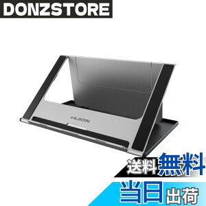 �y���������zHUION�t�^�u��p�X�^���h 10-15.6�C���`�̉t�^�u�ɓK�p 6�i�K�̊p�x���� �܂肽���ݎ��X�^���h Kamvas Pro 16 / Pro 12 / Pro 13�AKamvas 16/12 /13�AiPad Pro�AWacomCintiq�ȂǂɑΉ��\