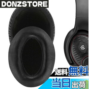 �y���������zGeekria �C���[�p�b�h QuickFit �݊��� �p�b�h �[���n�C�U�[ Sennheiser GAME ONE/ZERO, PC 360/ 363D/ 373D �w�b�h�z���ɑΉ� �p�b�h �C���[/�C���[�J�b�v (�v���e�C�����U�[/�u���b�N)