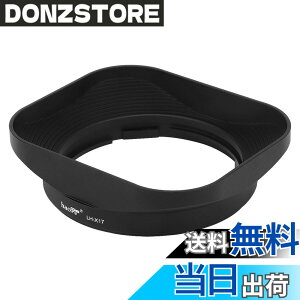 �y���������zHaoge LH-X17 �o���l�b�g���^���X�N�G�A�����Y�t�[�h�V�F�[�h for Fuji Fujinon XF 16mm F2.8 R WR / XF16mmF2.8 R WR �����Y