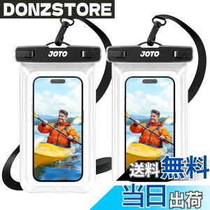 �y���������zJOTO �h���P�[�X 2���Z�b�g �X�}�z�p IPX8�F��iPhone17/16/15/14/13/12 Pro Max Galaxy S24/S23 Ultra Pixel 8 Pro �Ή� 7�C���`�܂� �w��F�ؑΉ� ���C �C �v�[�� �ނ� �A�E�g�h�A ��|���� -2�N���A�[