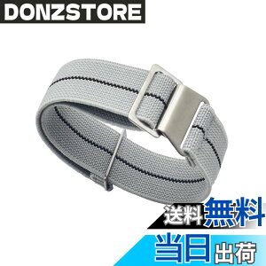 �y���������z[Onthelevel] ���v�o���h 18mm 20mm 22mm���vNato�x���g, 60�N�� �t�����X�R �p���V���[�g�o�b�O NATO�^�C�v �e�� �i�C�����X�g���b�v (18mm, �O���[�ƍ� - �V���o�[�o�b�N��)