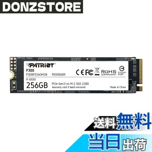 �y���������zPatriot Memory P300 256GB M.2 SSD 2280 NVMe PCIe Gen 3x4 �����^SSD P300P256GM28
