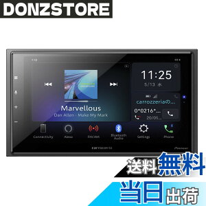 �y���������zPioneer �f�B�X�v���C�I�[�f�B�I DMH-SZ700 6.8�C���` 2D Alexa���� AppleCarPlay AndroidAuto�Ή� Bluetooth USB iPod iPhone AUX DSP �J���b�c�F���A
