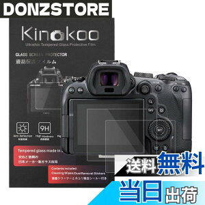 �y���������zkinokoo �t���ی�t�B���� CANON EOS R6 Mark2/EOS R6/EOS R7/EOS R6 MK2 �p �d�x9H �����ߗ� �ώw�� �C�A���� �����K���X ����0.25mm 2���Z�b�g �N���X�t��(EOS R6 MK2/R6/R7��p)