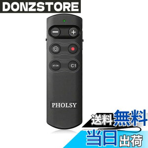 �y���������zPHOLSY RMT-P1BT �J���� ���C�����X �����R�� �����[�Y �����[�g�R���g���[���[ Bluetooth �����[�g�X�C�b�` Sony �p a1 a6400 a6600 a6700 a7C a7M3 a7M4 a7RM3 a7RM4 a7SM3 a9M2 RX0M2 RX100M7 ZV-1 ZV-E10