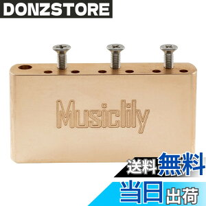 �y���������zMusiclily Ultra �u���X 36mm �V���[�gMIM�X�^�C�� �g�������u���b�N 10.5mm���s�b�`������Squier Pre-2020 Affinity�X�g���g�g�������u���b�W�p