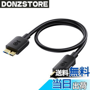 �y���������zCable Matters 10Gbps USB Type-C Micro-B 3.0�ϊ��P�[�u�� - 0.3m�A9�s�� �}�C�N��USB 3.0�P�[�u���AMicroUSB�R�[�h�O�t��HDD�p�A�u���b�N