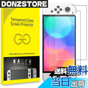 �y���������zJETech �����K���X�t���ی�t�B���� Nintendo Switch �L�@EL�p(OLED���f��) 7�C���` 2021�N���� 2���Z�b�g