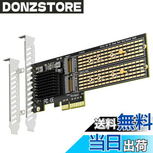 �y���������zGLOTRENDS PA20 2����M.2 PCIe �ϊ��A�_�v�^, PCIe 3.0 x4 �C���^�[�t�F�[�X, PCIe ����@�\�ɑΉ�, M.2 NVMe �\�t�g RAID �ɑΉ�