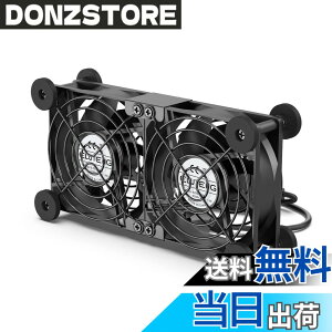 �y���������zELUTENG USB�t�@�� 8cm 2�A ��p�t�@�� �ɏՃp�b�h�t�� �É� ��@ ���u���� 3�i�K���ʒ��� ���� �������ʎ��� ��p�N�[���[ ���^ �����@ ������ 5V �_�u�� 2750RPM x 2 ���^ PC/PS5 / PS4 / 