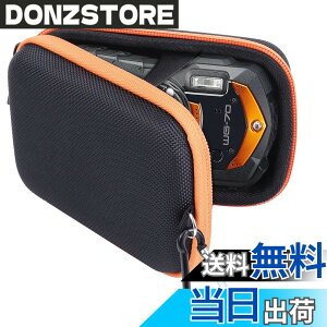 �y���������zKhanka ��p�ی���[�P�[�X �݊��i RICOH ���R�[ WG-80/WG-70/WG-60/WG-50/WG-40/WG-30 �f�W�^���J���� (�I�����W�F�̃W�b�p�[)