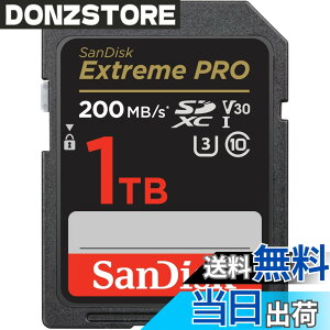 �y���������zSanDisk (�T���f�B�X�N) 1TB Extreme PRO SDXC UHS-I �������[�J�[�h - C10�AU3�AV30�A4K UHD�ASD�J�[�h- SDSDXXD-1T00-GN4IN