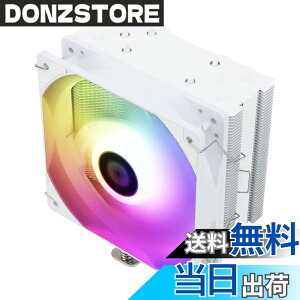�y���������zThermalright Assassin King 120 SE White ARGB CPU�G�A�N�[���[�AC12CW-S PWM�É��t�@S-FDB�x�A�����O�t���AAMD AM4/Intel LGA 1700/1150/1151/1155/1156/1200�APC��p��ɓK�p�Acpu�t�@��