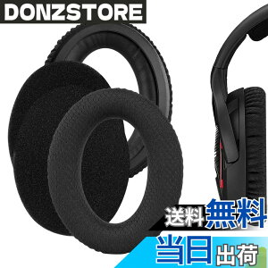 �y���������zGeekria �C���[�p�b�h Comfort �݊��� �p�b�h �[���n�C�U�[ Sennheiser GAME ONE/ZERO, PC 360/ 363D/ 373D �w�b�h�z���ɑΉ� �p�b�h �C���[/�C���[�J�b�v ���b�V���t�@�u���b�N (�u���b�N)