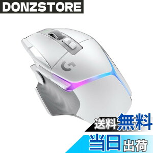 �y���������zLogicool G �Q�[�~���O�}�E�X G502 X PLUS LIGHTSPEED ���C�����X �}�E�X G502XWL-RGBWH LIGHTFORCE �n�C�u���b�h�X�C�b�` HERO 25K �Z���T�[ 13�v���O�����{�^�� USB Type-C �[�d LIGHTSYNC RGB POWERPLAY ��