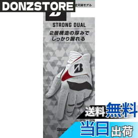 【送料無料】BRIDGESTONE(ブリヂストン) ゴルフグローブ STRONG DUAL GLG21 メンズ