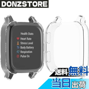�y���������zMiimall�Ή�Garmin Venu SQ2/SQ/SQ2 music/SQ music �t�B���� �J�o�[ TPU Garmin Venu SQ2 music �S�ʕی�P�[�X �d�C���b�L���H �����ߗ� �Ռ��z�� �w��h�~ ���y�� �K�[�~�� Venu SQ2 �P�[�X �C�A�h�~ 