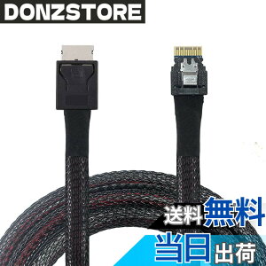 �y���������zNFHK OcuLink PCIe PCI-Express SFF-8611 4i to SFF-8654 �X�������C�� SSD �f�[�^�A�N�e�B�u�P�[�u�� 50cm