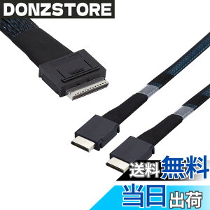 �y���������zNFHK OCuLink PCIe�G�N�X�v���XSFF-8611 8x8���[���f���A��SFF-8611 Oculink 4x SSD�f�[�^�p�A�N�e�B�u�P�[�u��50cm