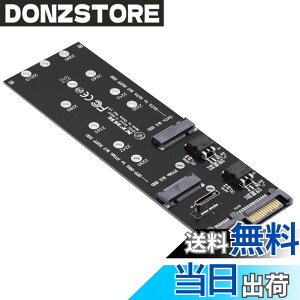 �y���������zchenyang M.2 NGFF SATA & PCIe SSD to Oculink �A�_�v�^�[ - CY-SF-055 (�u���b�N�A10 x 10 x 1cm�A1.0��)�B